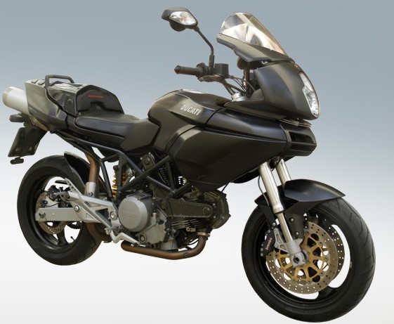 Cadre noir et Carte Grise - Ducati Multistrada 620